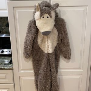 Wolf costume, worn once